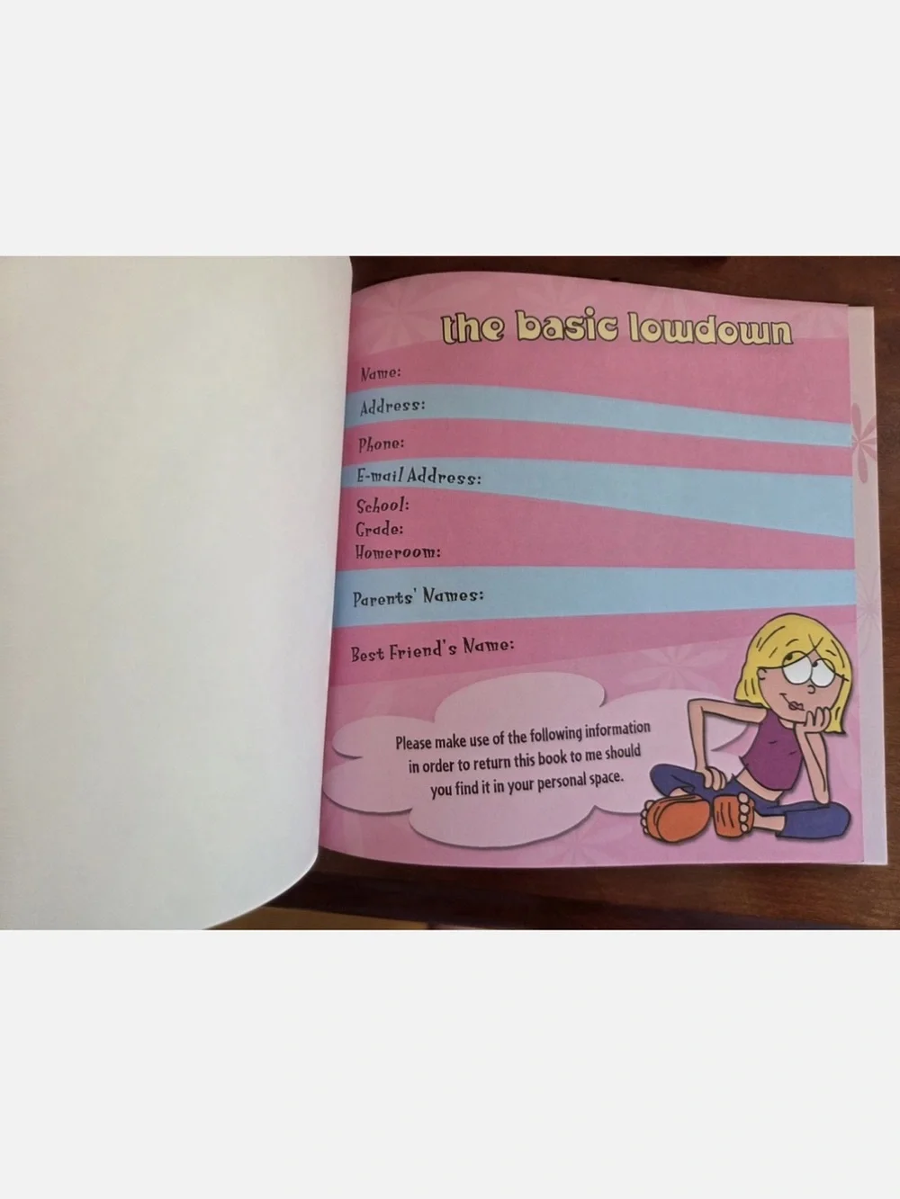 Lizzie McGuire Journal - Pink